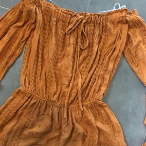 Off the shoulder romper